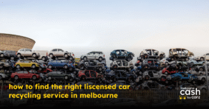 licensed car recycling service
